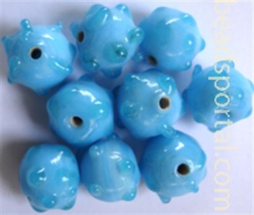 Lampwork Bumpy Beads