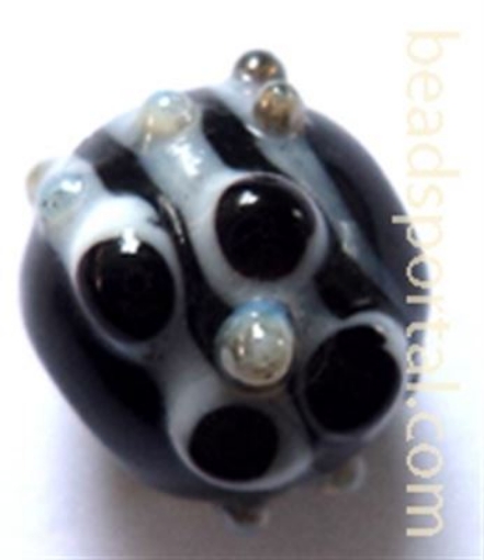 Lampwork Bumpy Beads