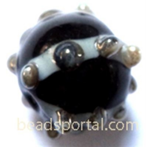 Lampwork Bumpy Beads