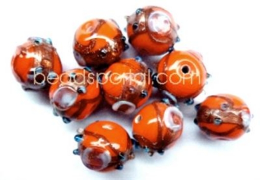 Picture of Fancy Lampwork Beads