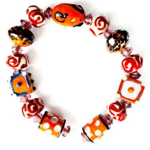 Lampwork Beads Set