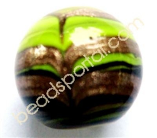  Lampwork Gold Decoration Beads