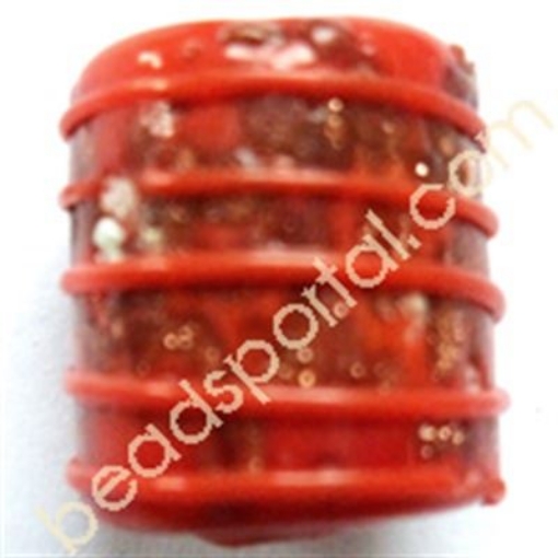  Lampwork Gold Decoration Beads