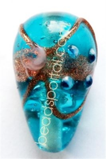  Lampwork Gold Decoration Beads