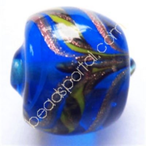  Lampwork Gold Decoration Beads