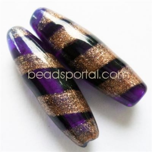 Lampwork Gold Decoration Beads