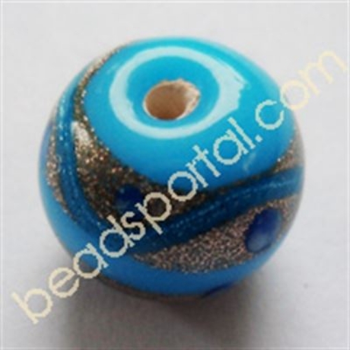 Lampwork Gold Decoration Beads