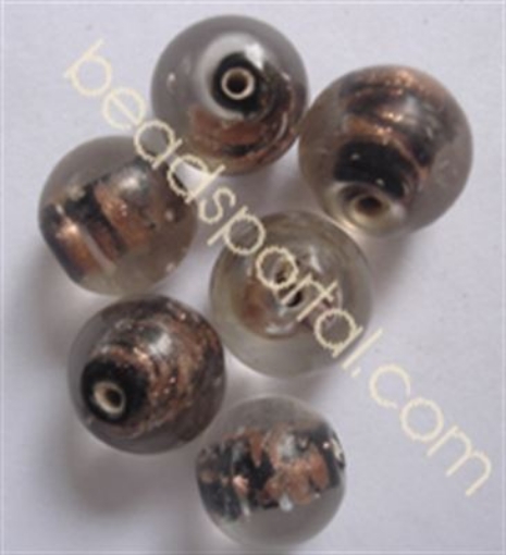  Lampwork Gold Decoration Beads