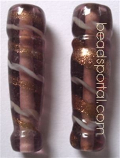  Lampwork Gold Decoration Beads