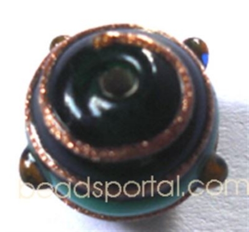 Lampwork Gold Decoration Beads