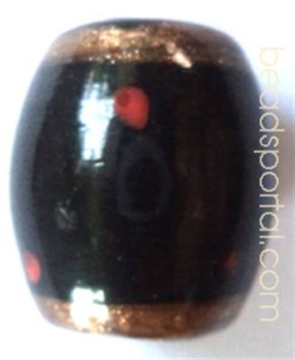 Lampwork Gold Decoration Beads