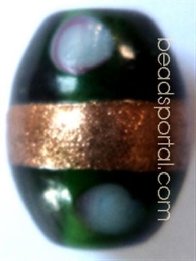 Lampwork Gold Decoration Beads