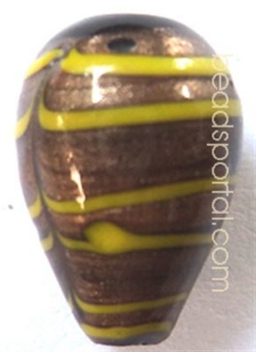 Picture of Lampwork Gold Decoration Beads