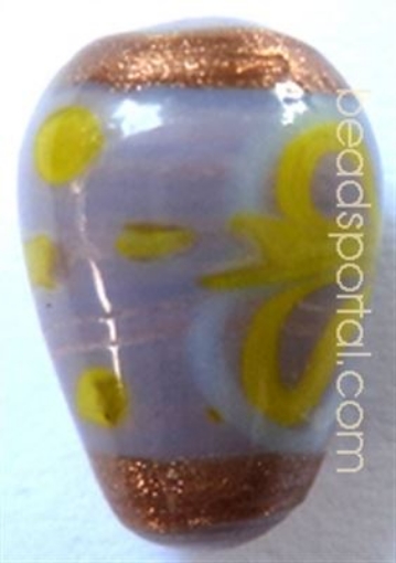 Lampwork Gold Decoration Beads