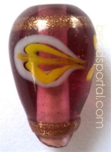 Lampwork Gold Decoration Beads