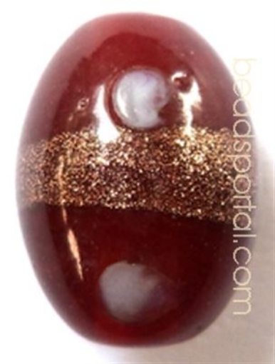 Lampwork Gold Decoration Beads