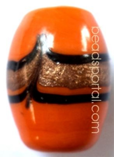 Lampwork Gold Decoration Beads