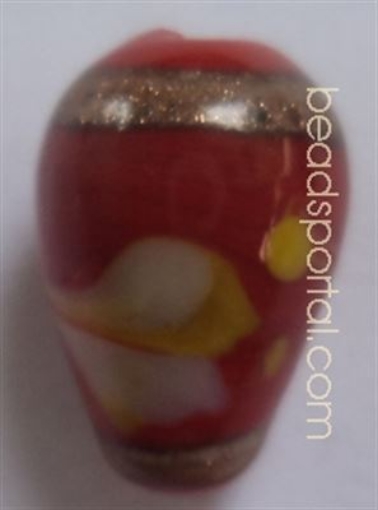 Lampwork Gold Decoration Beads