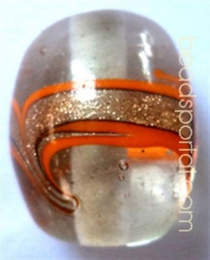 Lampwork Gold Decoration Beads