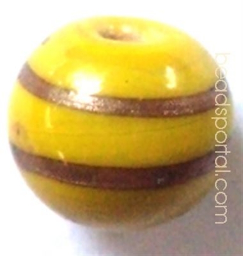 Lampwork Gold Decoration Beads