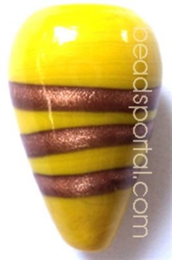 Lampwork Gold Decoration Beads