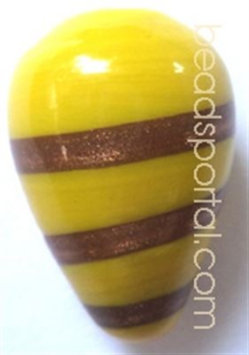 Lampwork Gold Decoration Beads