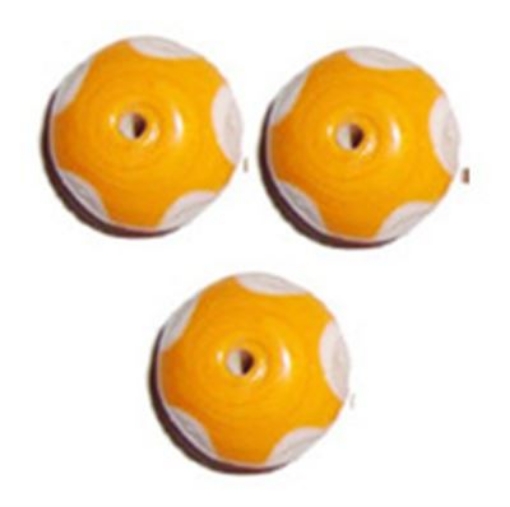 Lampwork Spotted Beads