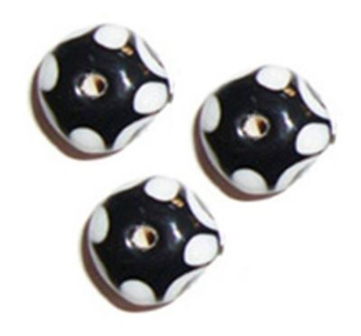 Lampwork Spotted Beads