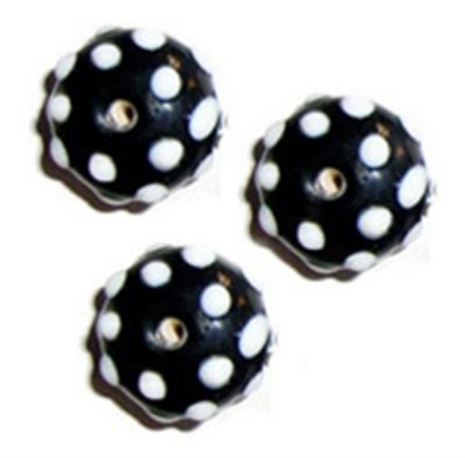 Lampwork Spotted Beads