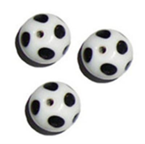 Lampwork Spotted Beads