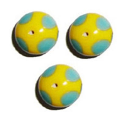 Lampwork Spotted Beads