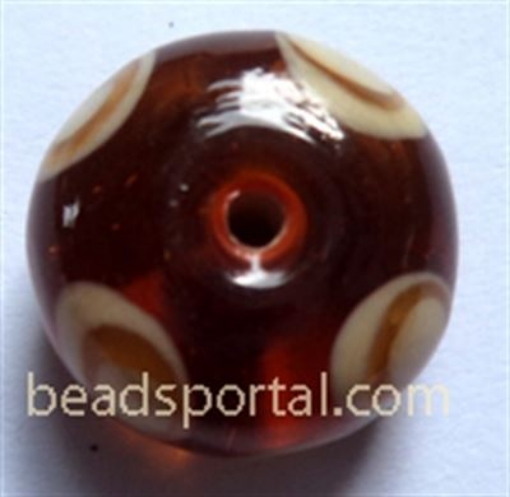 Lampwork Spotted Beads