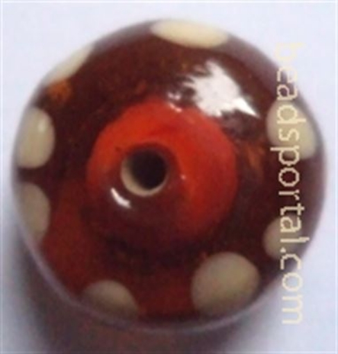 Lampwork Spotted Beads