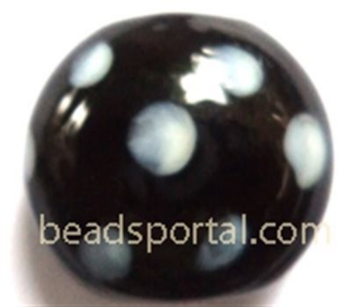 Lampwork Spotted Beads