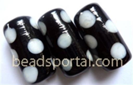 Lampwork Spotted Beads