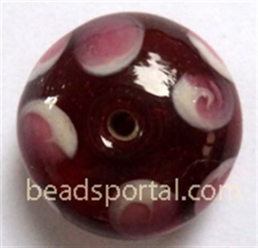 Lampwork Spotted Beads