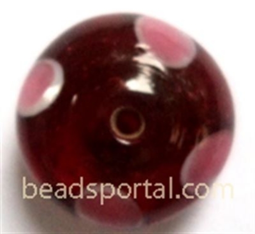 Lampwork Spotted Beads