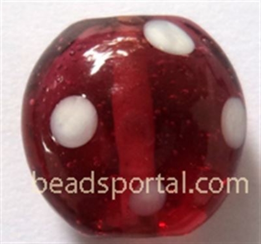 Lampwork Spotted Beads