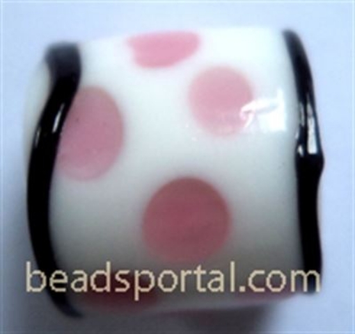 Lampwork Spotted Beads