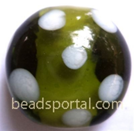 Lampwork Spotted Beads