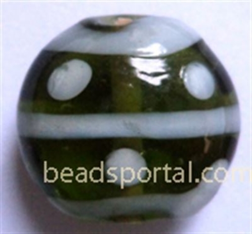 Lampwork Spotted Beads