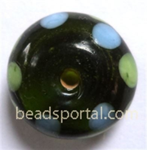 Lampwork Spotted Beads