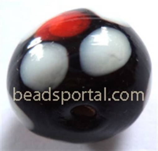 Lampwork Spotted Beads