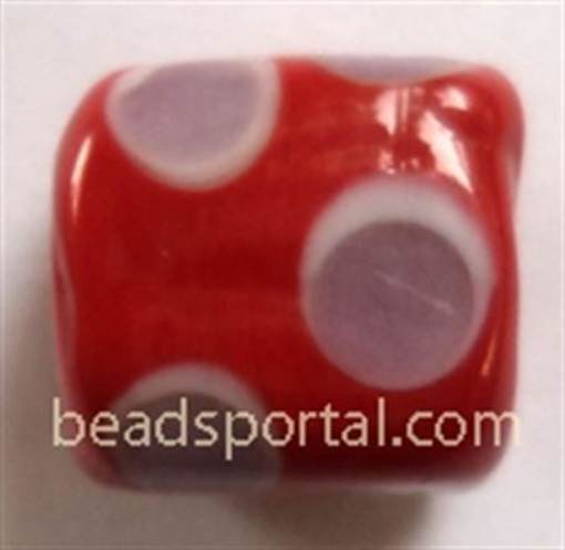 Lampwork Spotted Beads