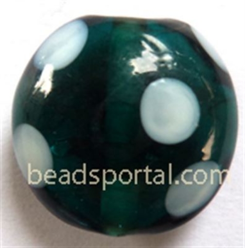 Lampwork Spotted Beads