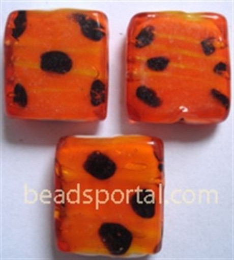 Lampwork Spotted Beads