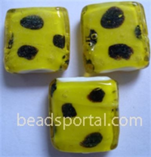 Picture of Lampwork Spotted Beads