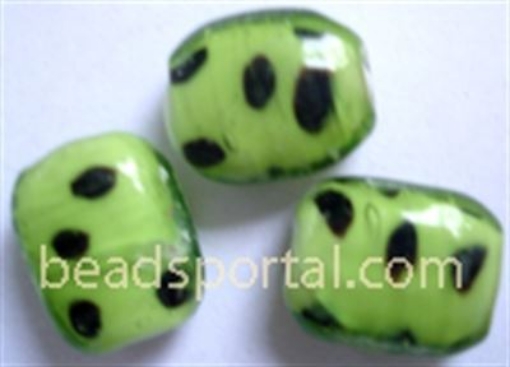 Lampwork Spotted Beads