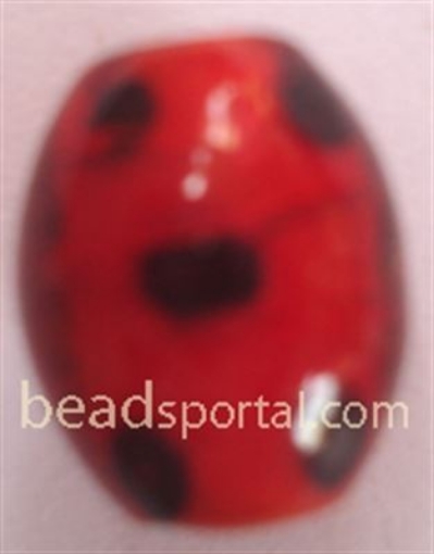 Lampwork Spotted Beads