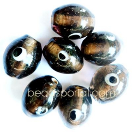 Lampwork Spotted Beads